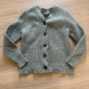 Everlane Heathered Gray Women's Cardigan